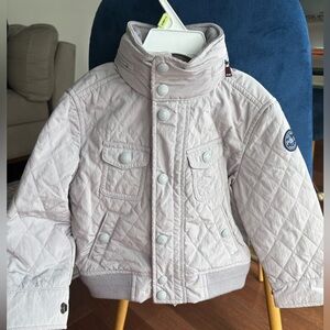 SOLD! SOLD! Polo Ralph Lauren Little Boy Size 2T Light Grey Padded Jacket